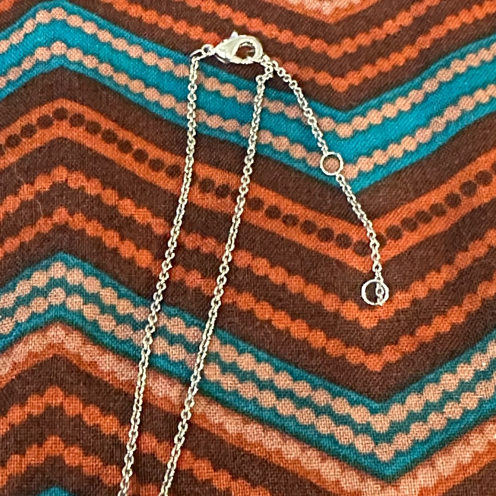 Landau Diamondess Silver Open Rectangular Pave Fl… - image 5